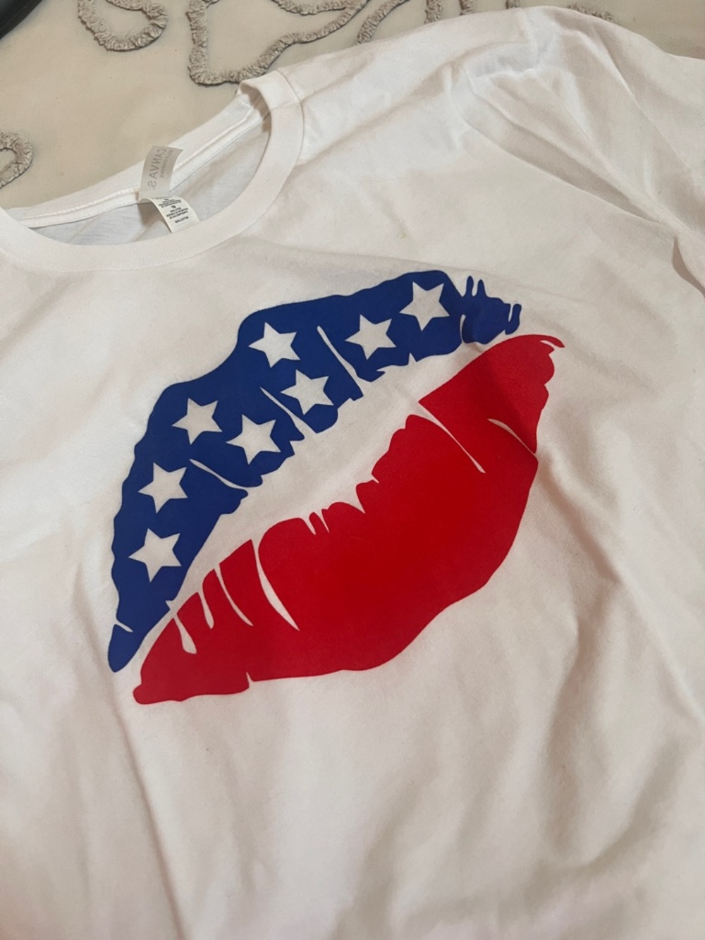 Bella Canvas White Crewneck Tee